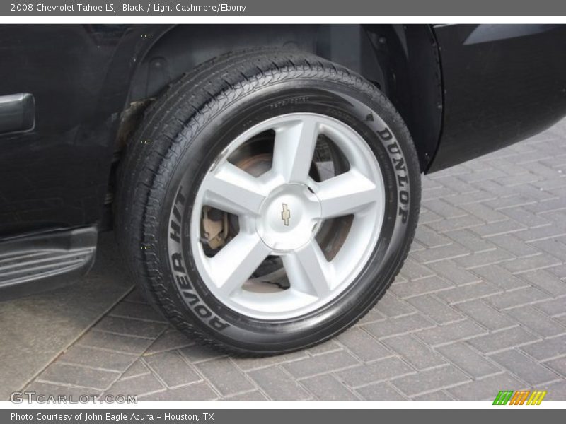 Black / Light Cashmere/Ebony 2008 Chevrolet Tahoe LS