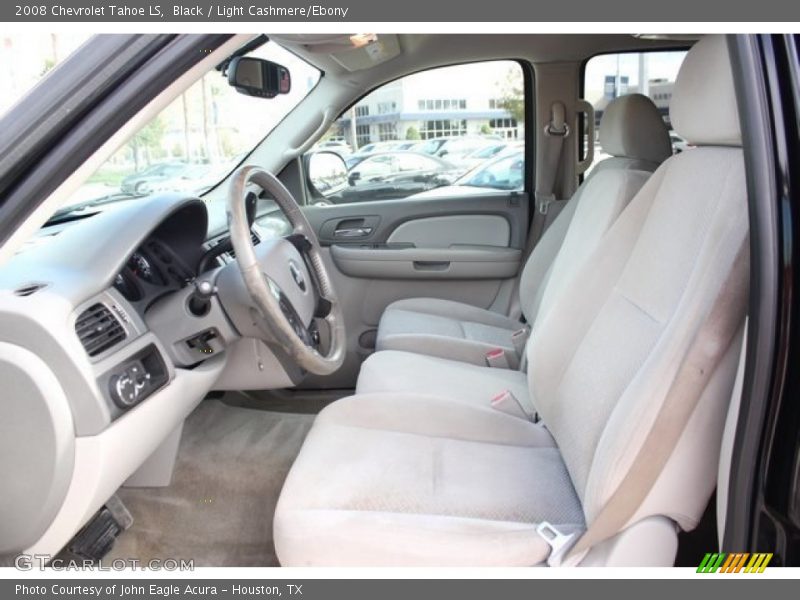 Black / Light Cashmere/Ebony 2008 Chevrolet Tahoe LS