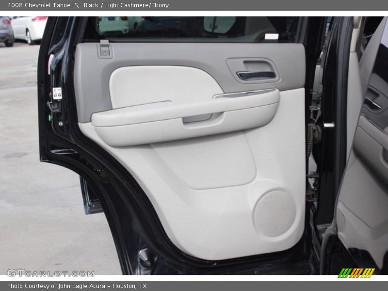 Black / Light Cashmere/Ebony 2008 Chevrolet Tahoe LS