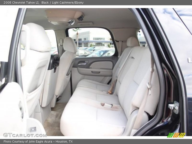 Black / Light Cashmere/Ebony 2008 Chevrolet Tahoe LS