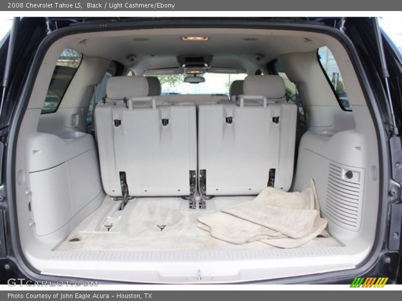 Black / Light Cashmere/Ebony 2008 Chevrolet Tahoe LS