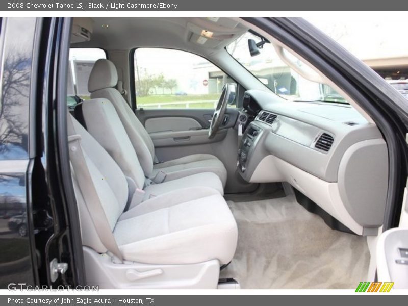 Black / Light Cashmere/Ebony 2008 Chevrolet Tahoe LS