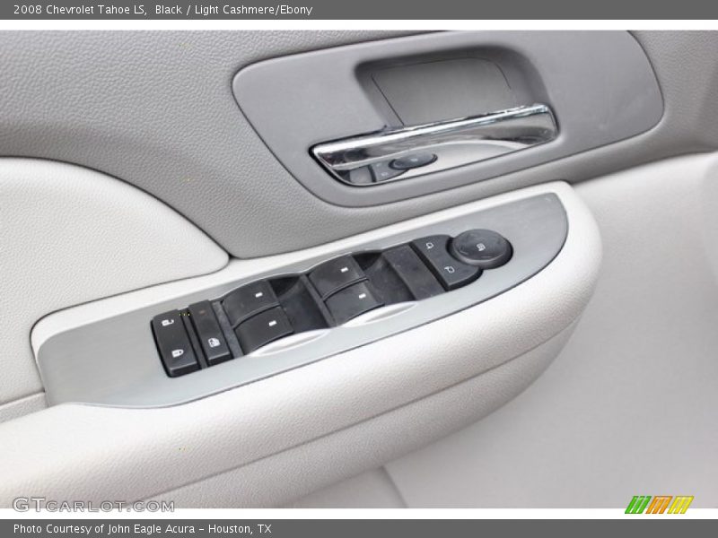 Black / Light Cashmere/Ebony 2008 Chevrolet Tahoe LS