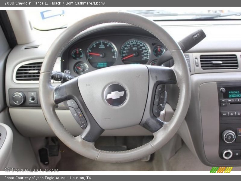Black / Light Cashmere/Ebony 2008 Chevrolet Tahoe LS