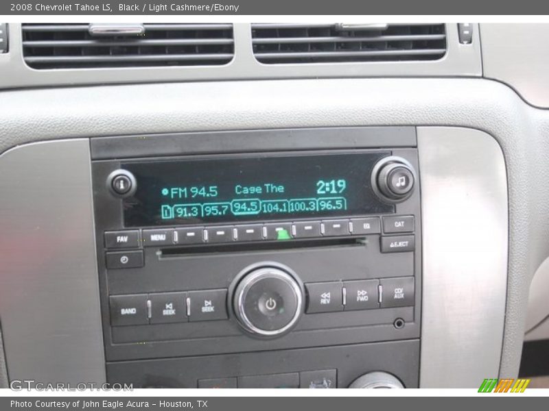 Black / Light Cashmere/Ebony 2008 Chevrolet Tahoe LS