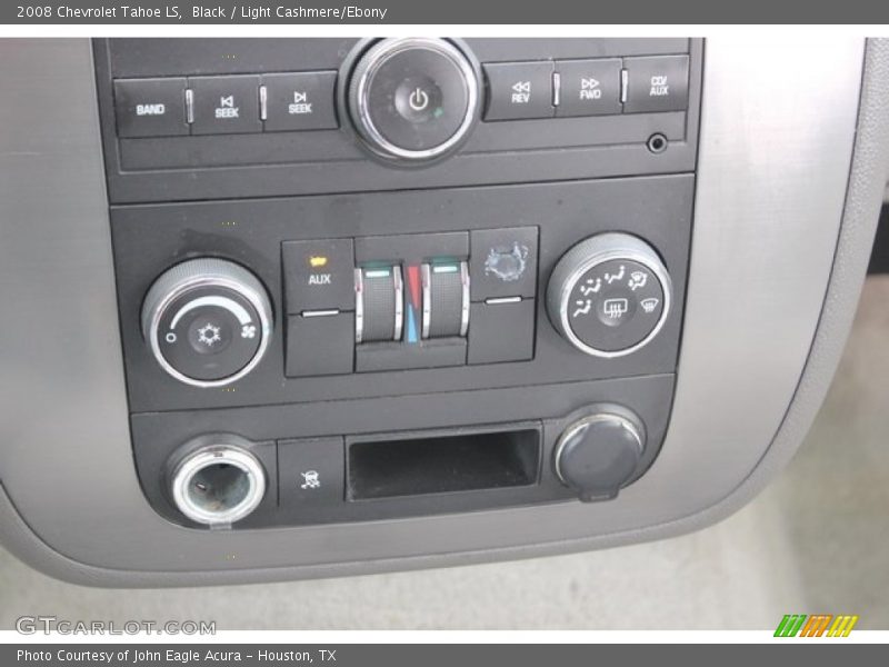Black / Light Cashmere/Ebony 2008 Chevrolet Tahoe LS
