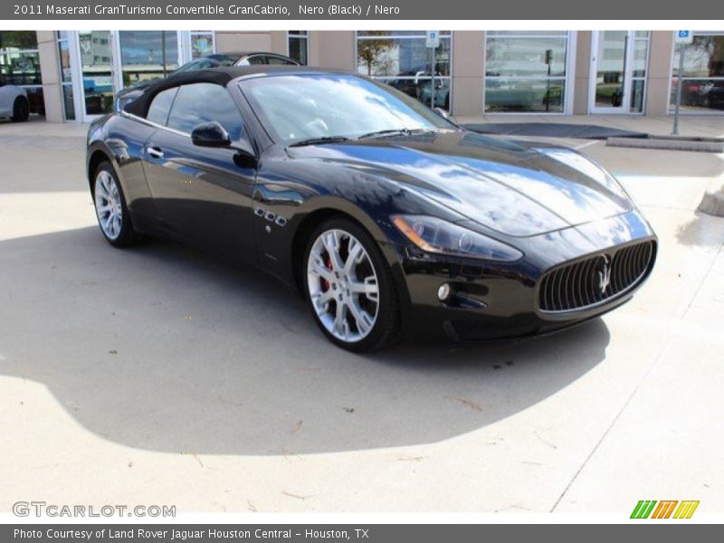 Nero (Black) / Nero 2011 Maserati GranTurismo Convertible GranCabrio