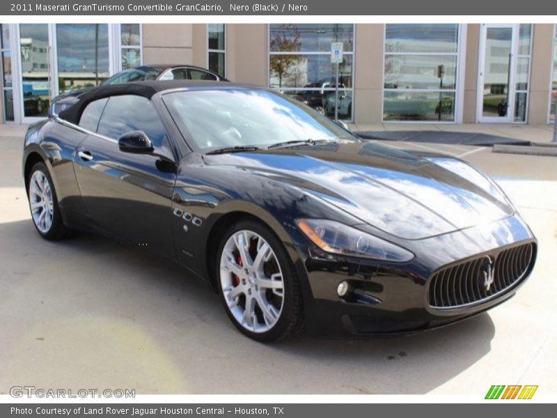 Nero (Black) / Nero 2011 Maserati GranTurismo Convertible GranCabrio