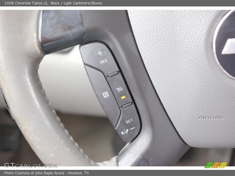Black / Light Cashmere/Ebony 2008 Chevrolet Tahoe LS