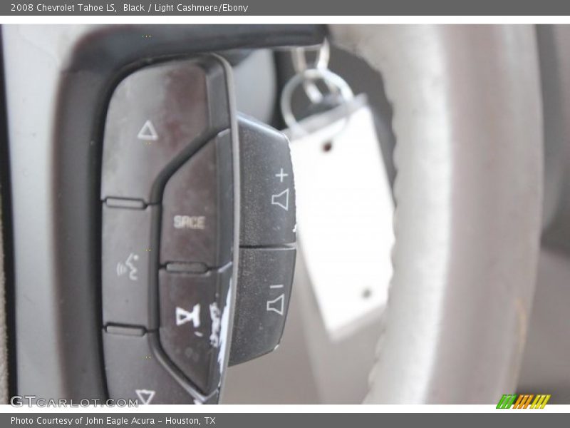 Black / Light Cashmere/Ebony 2008 Chevrolet Tahoe LS
