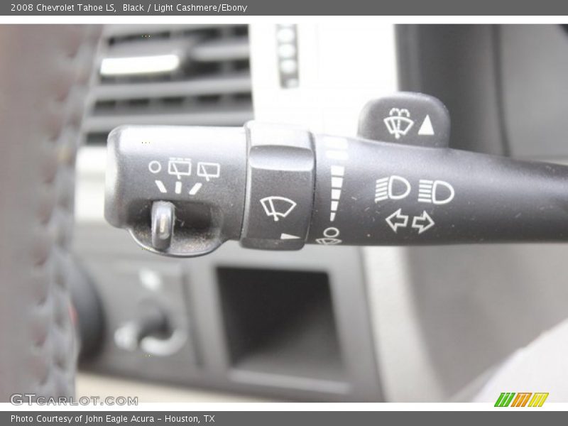 Black / Light Cashmere/Ebony 2008 Chevrolet Tahoe LS