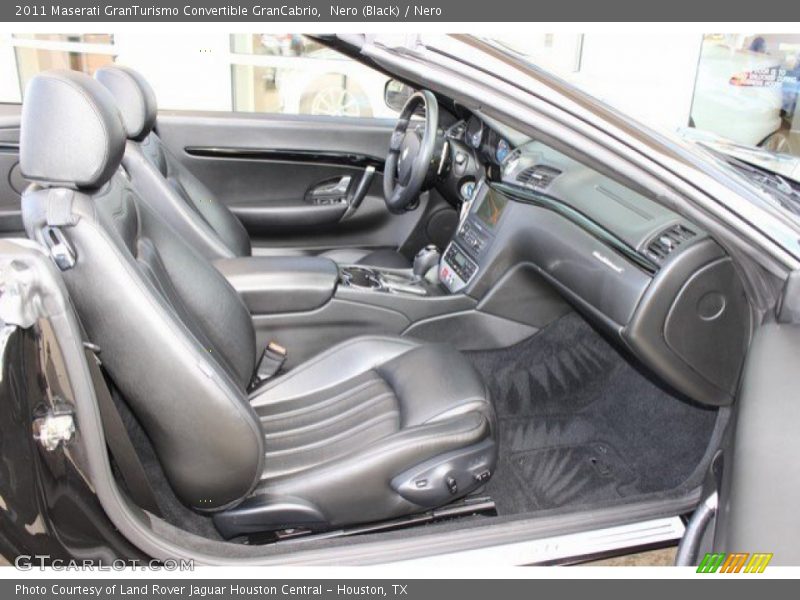 Nero (Black) / Nero 2011 Maserati GranTurismo Convertible GranCabrio