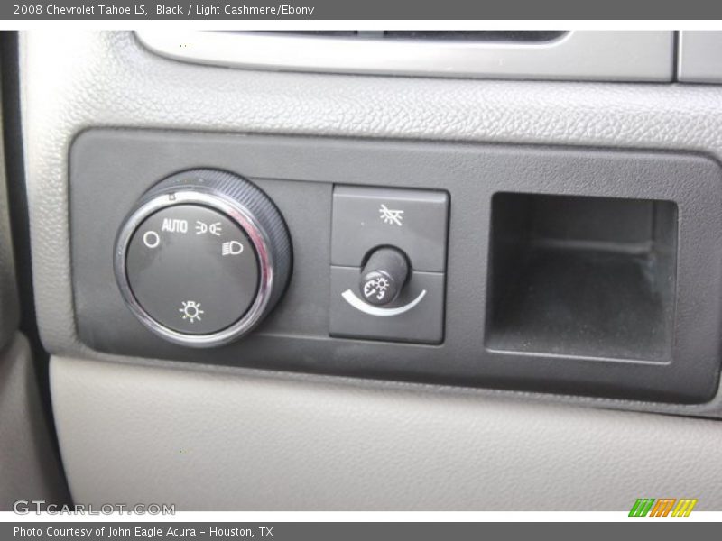 Black / Light Cashmere/Ebony 2008 Chevrolet Tahoe LS