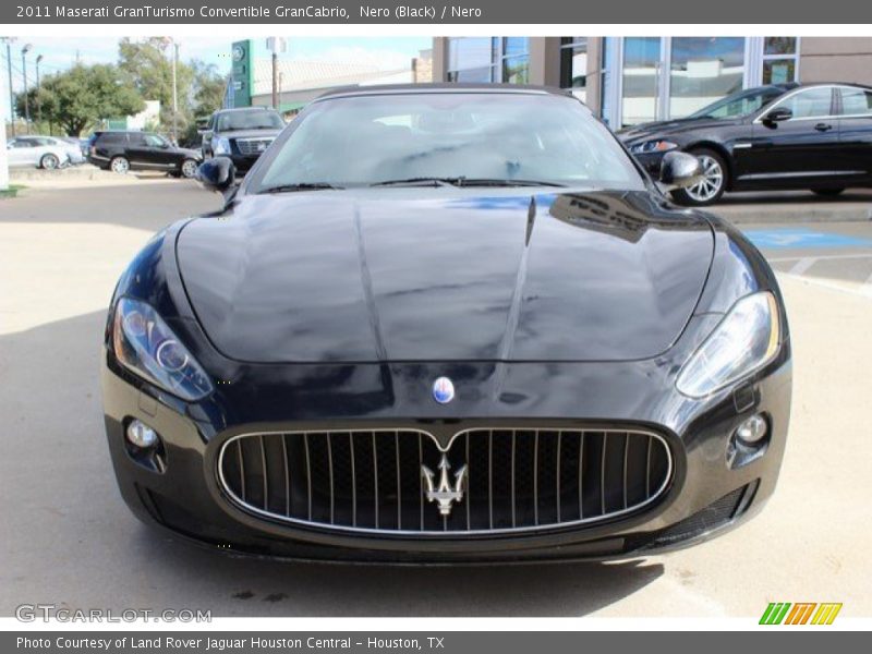 Nero (Black) / Nero 2011 Maserati GranTurismo Convertible GranCabrio