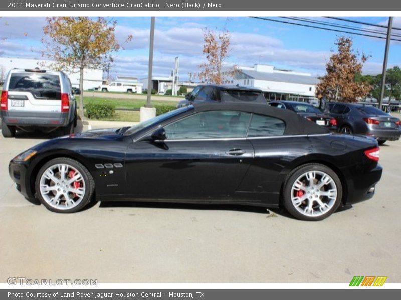Nero (Black) / Nero 2011 Maserati GranTurismo Convertible GranCabrio