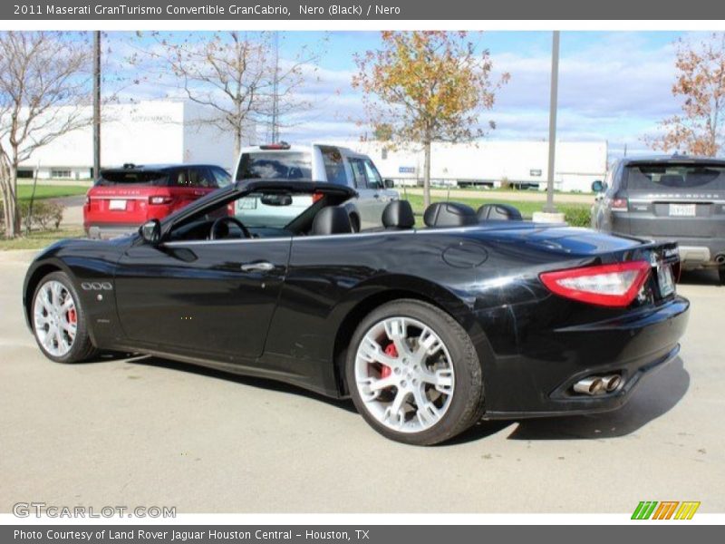 Nero (Black) / Nero 2011 Maserati GranTurismo Convertible GranCabrio