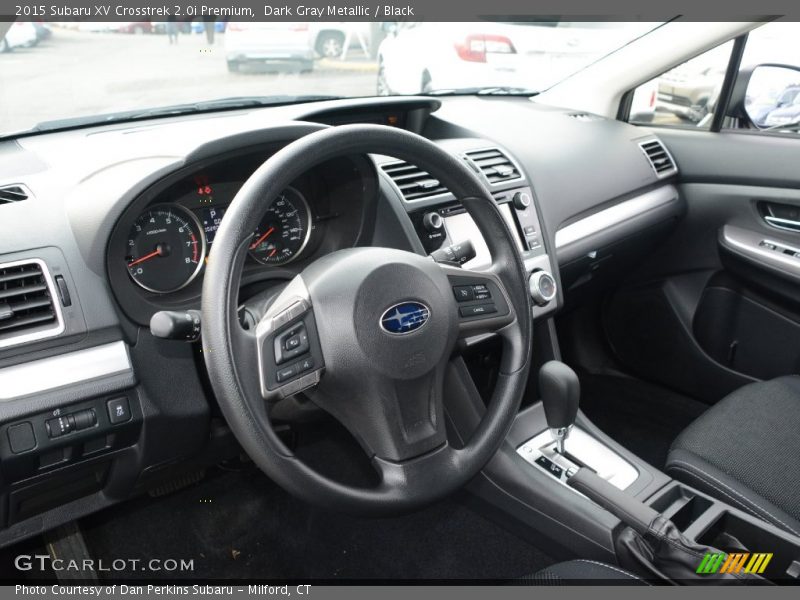 Dark Gray Metallic / Black 2015 Subaru XV Crosstrek 2.0i Premium