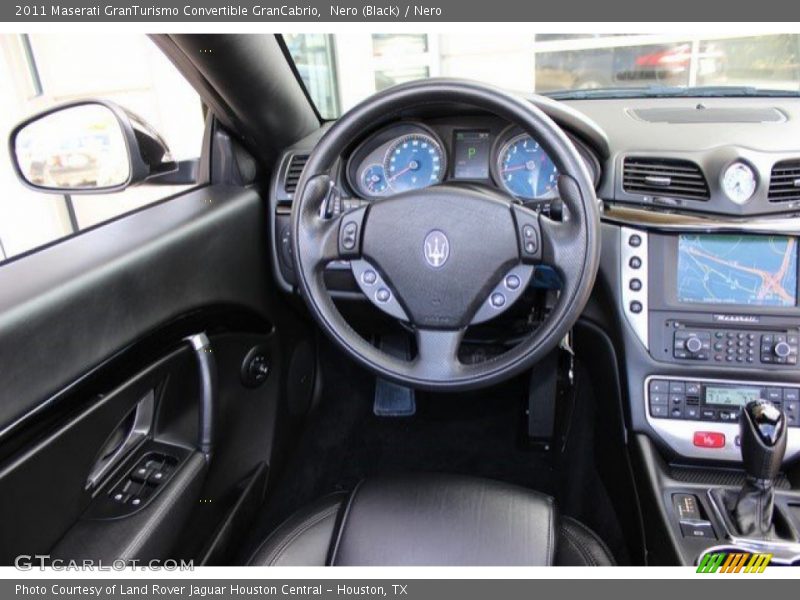 Nero (Black) / Nero 2011 Maserati GranTurismo Convertible GranCabrio