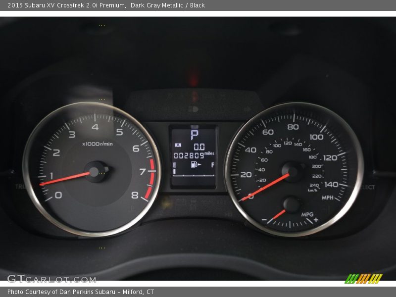 Dark Gray Metallic / Black 2015 Subaru XV Crosstrek 2.0i Premium