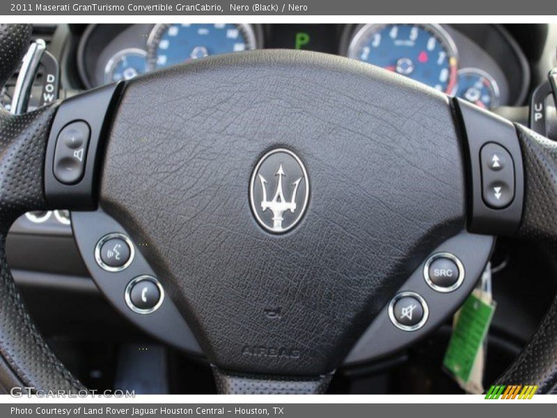 Nero (Black) / Nero 2011 Maserati GranTurismo Convertible GranCabrio