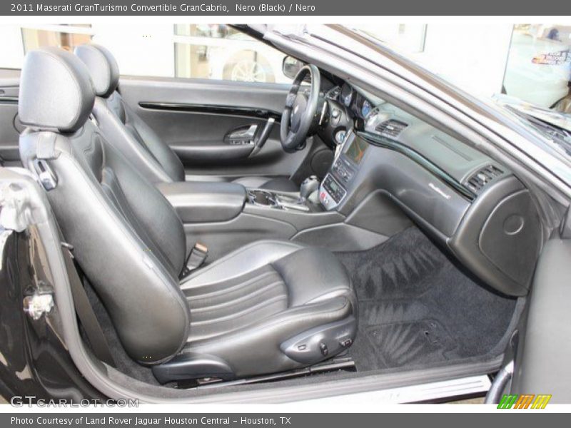 Nero (Black) / Nero 2011 Maserati GranTurismo Convertible GranCabrio