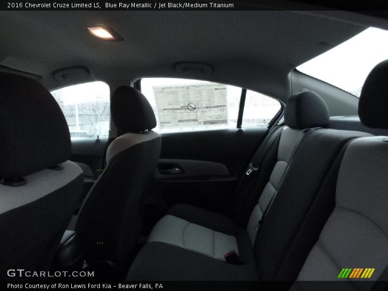 Blue Ray Metallic / Jet Black/Medium Titanium 2016 Chevrolet Cruze Limited LS