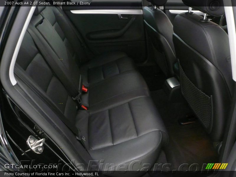 Brilliant Black / Ebony 2007 Audi A4 2.0T Sedan