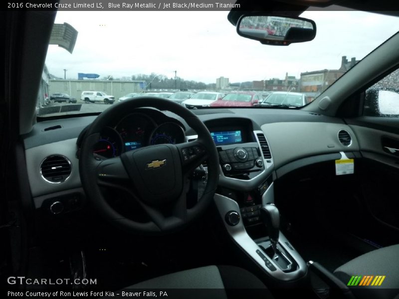Blue Ray Metallic / Jet Black/Medium Titanium 2016 Chevrolet Cruze Limited LS