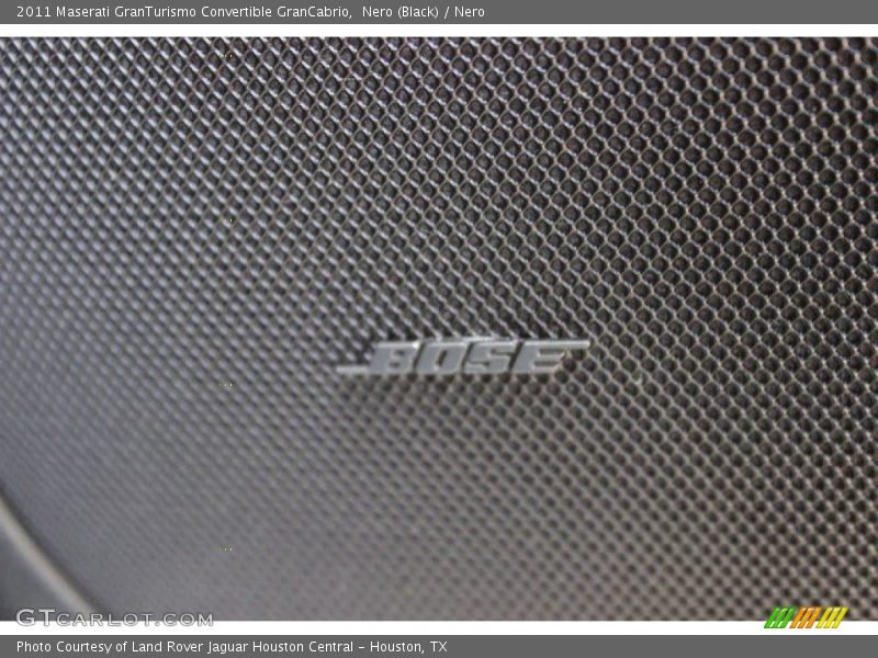 Nero (Black) / Nero 2011 Maserati GranTurismo Convertible GranCabrio