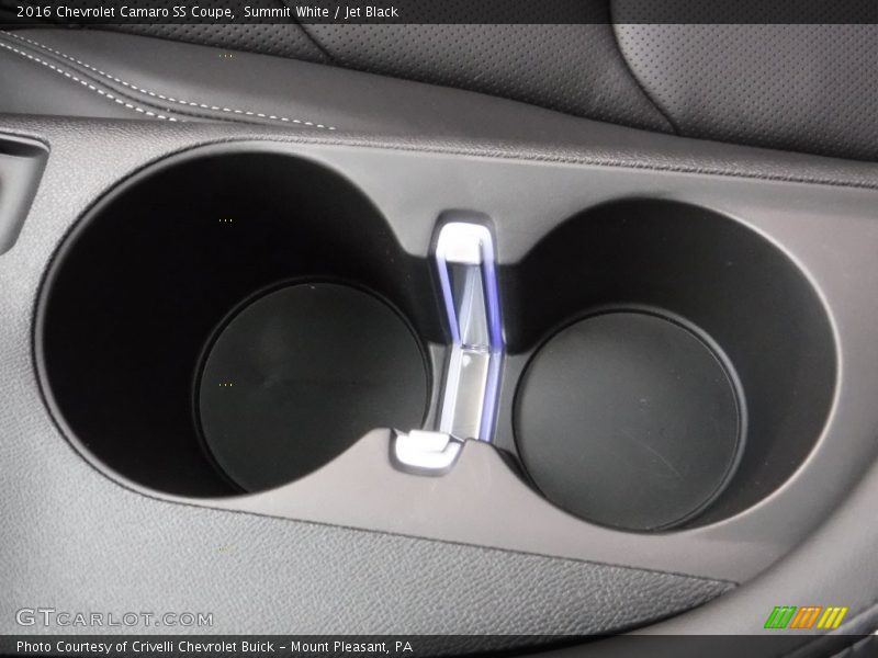 Summit White / Jet Black 2016 Chevrolet Camaro SS Coupe