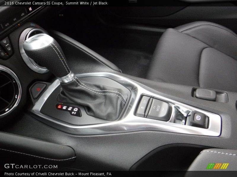Summit White / Jet Black 2016 Chevrolet Camaro SS Coupe