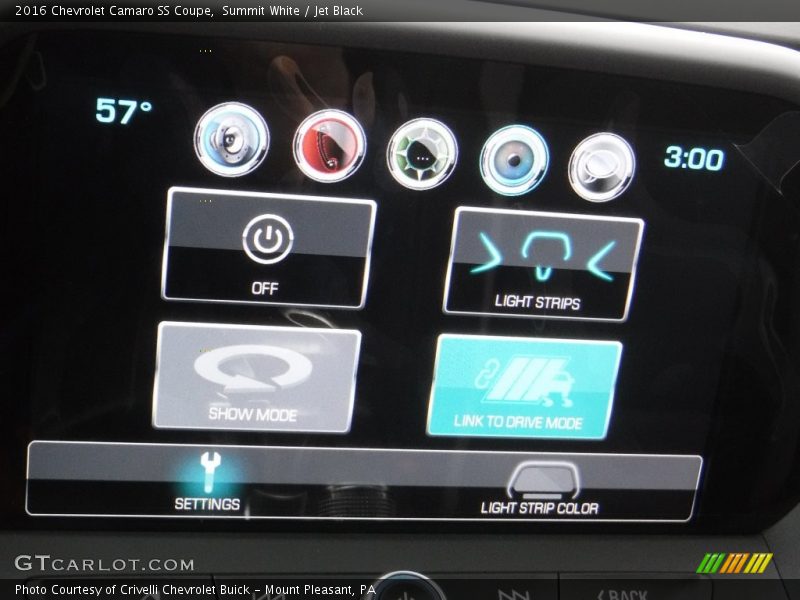Summit White / Jet Black 2016 Chevrolet Camaro SS Coupe
