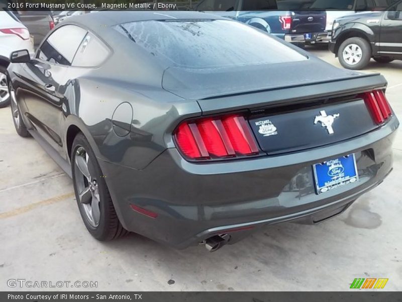 Magnetic Metallic / Ebony 2016 Ford Mustang V6 Coupe