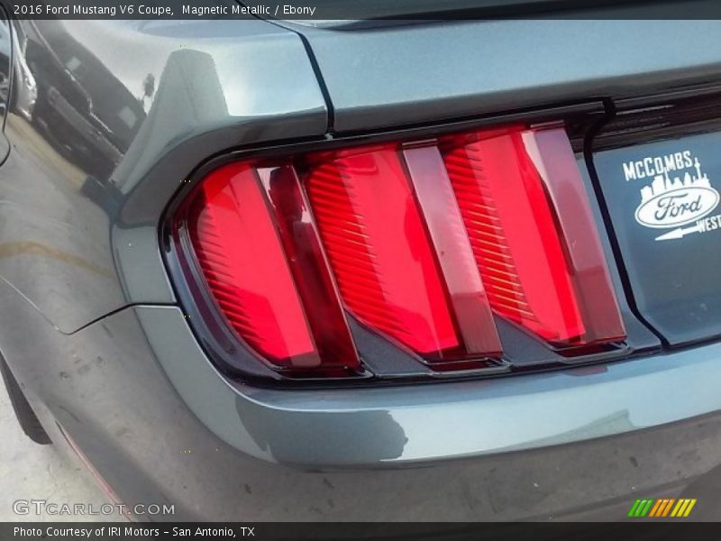 Magnetic Metallic / Ebony 2016 Ford Mustang V6 Coupe