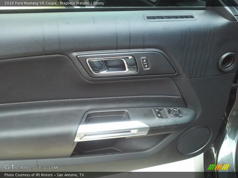 Magnetic Metallic / Ebony 2016 Ford Mustang V6 Coupe