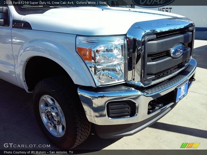 Oxford White / Steel 2016 Ford F250 Super Duty XL Crew Cab 4x4