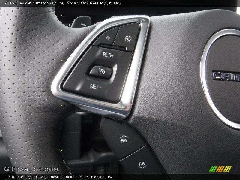 Controls of 2016 Camaro SS Coupe