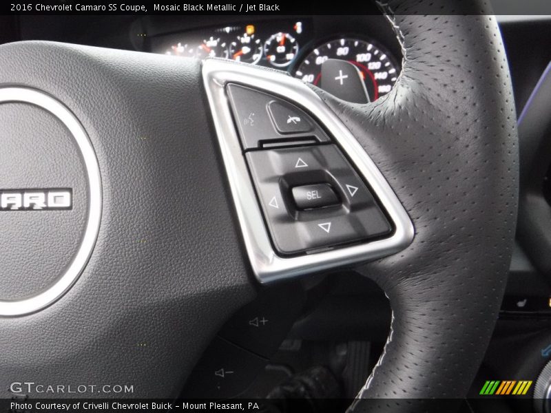 Controls of 2016 Camaro SS Coupe