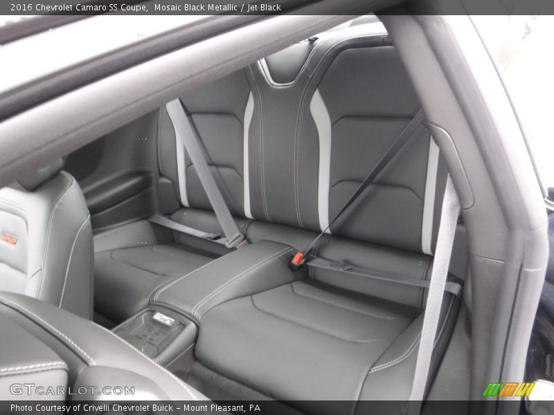 Rear Seat of 2016 Camaro SS Coupe