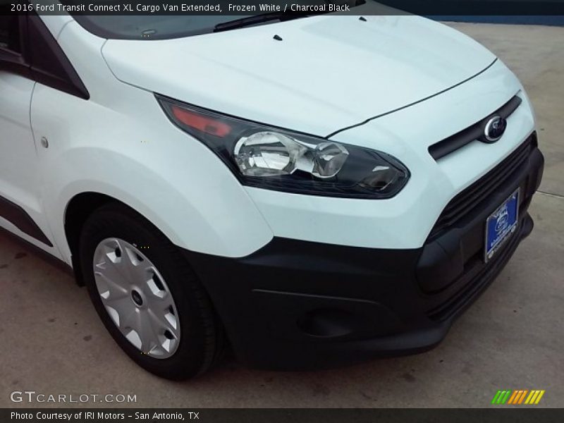 Frozen White / Charcoal Black 2016 Ford Transit Connect XL Cargo Van Extended