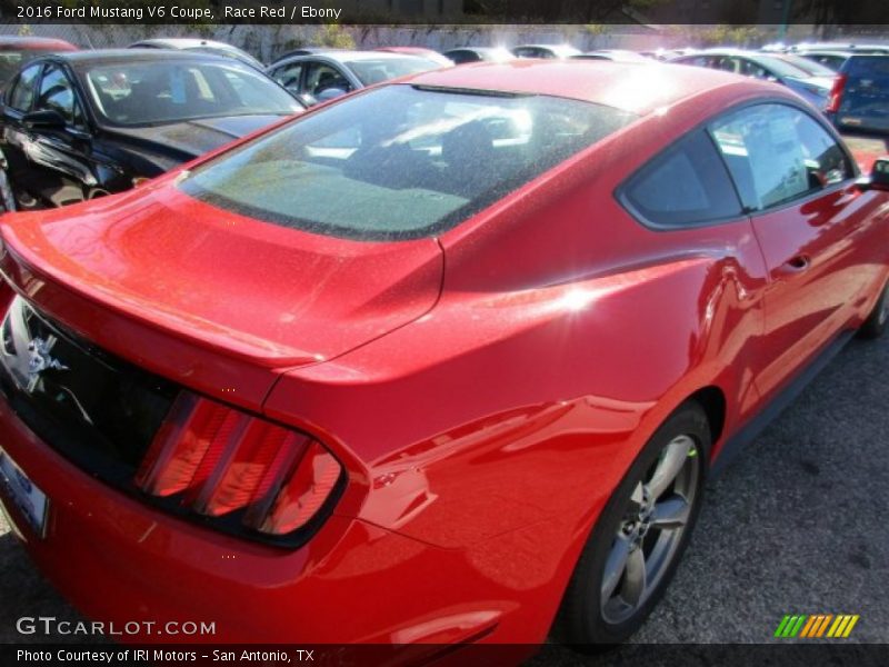 Race Red / Ebony 2016 Ford Mustang V6 Coupe