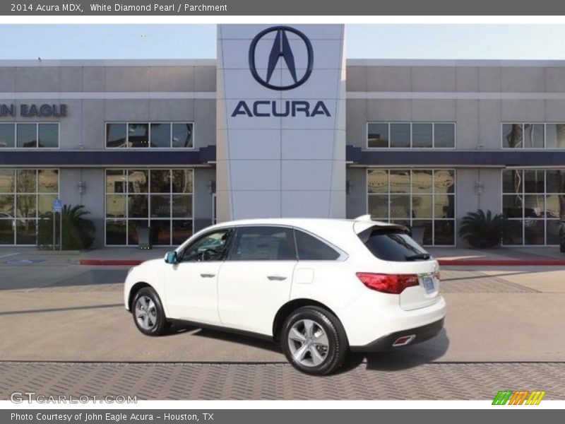 White Diamond Pearl / Parchment 2014 Acura MDX