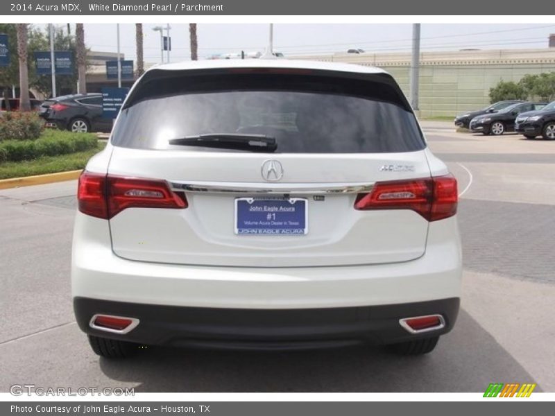 White Diamond Pearl / Parchment 2014 Acura MDX
