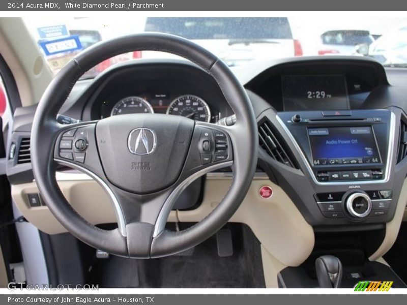 White Diamond Pearl / Parchment 2014 Acura MDX
