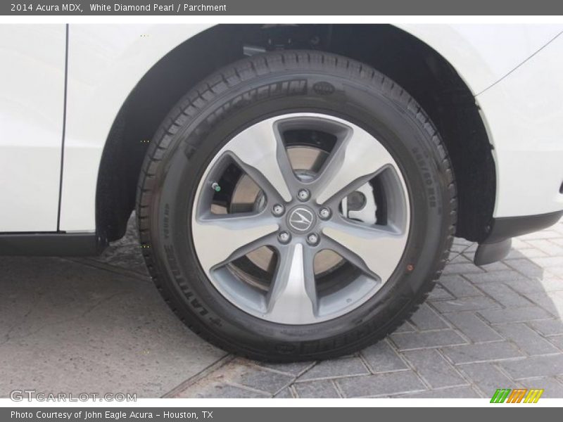 White Diamond Pearl / Parchment 2014 Acura MDX