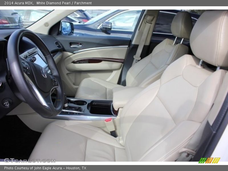 White Diamond Pearl / Parchment 2014 Acura MDX