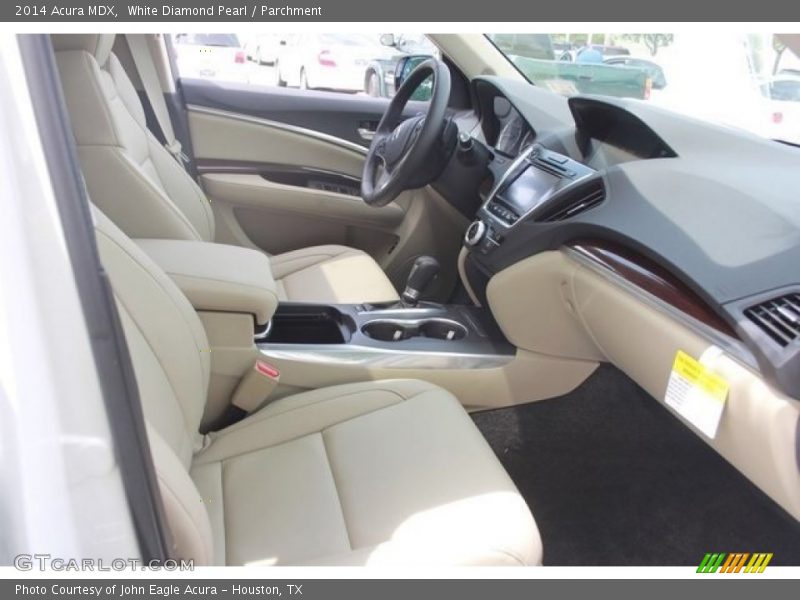 White Diamond Pearl / Parchment 2014 Acura MDX
