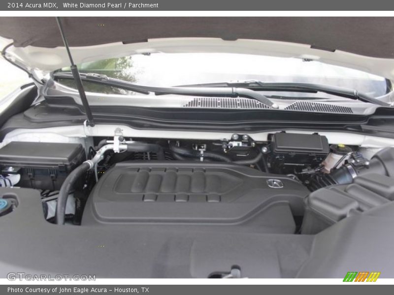 White Diamond Pearl / Parchment 2014 Acura MDX
