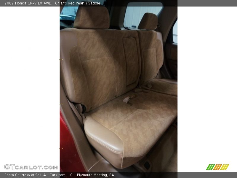Chianti Red Pearl / Saddle 2002 Honda CR-V EX 4WD