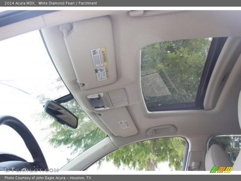 White Diamond Pearl / Parchment 2014 Acura MDX